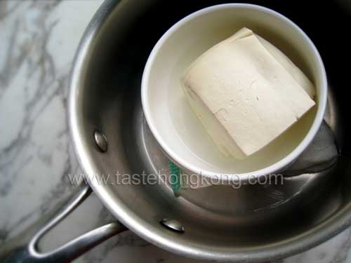 Steamed Tofu