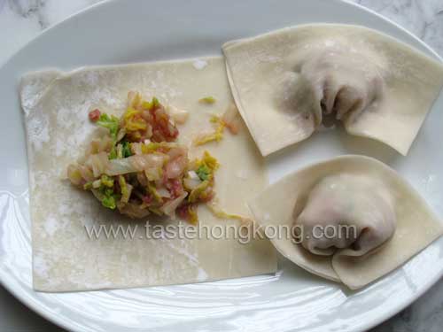 Wrap Wontons