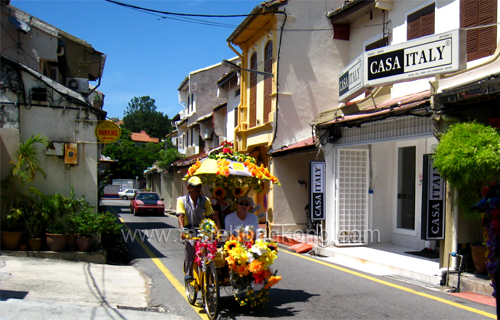 Trishaw, Melaka (Melacca)