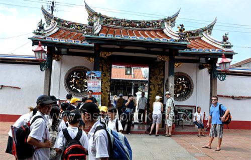 Chinese Temple, China Town, Melaka (Melacca)