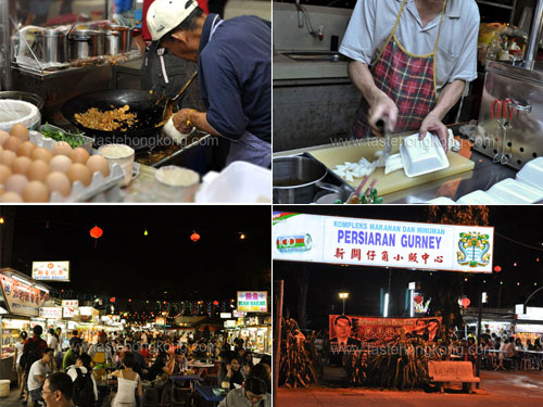 Hawker Foods in Penang Persiaran Gurney