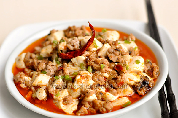 Chinese Sichuan Mapo Tofu