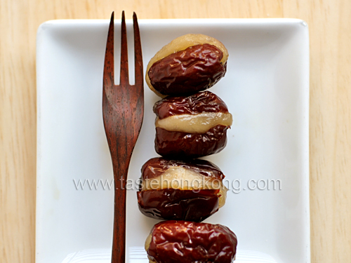 Stuffed Red Dates with Sticky Rice Balls
