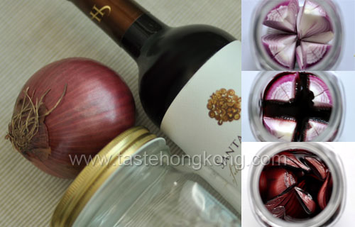 Red Wine with Purple Onion