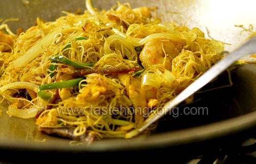 Singapore Fried Rice Noodles