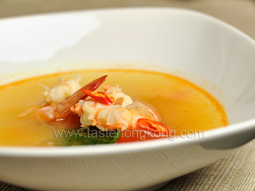 Shrimps in Tomato Soup - Thai's Tom Yum Style