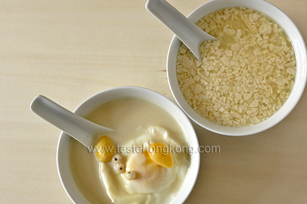 Beancurd Skin Sweet Soup with Ginkgo Nuts, Job's Tears