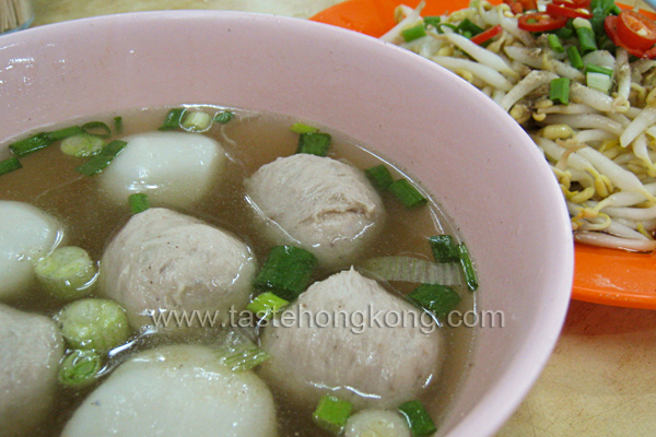 Ipoh Lou Wong Bean Sprout Chicken Meat Ball