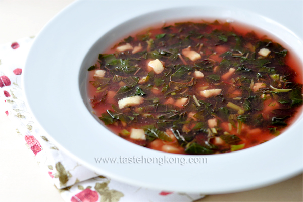 Amaranth Fish Potage