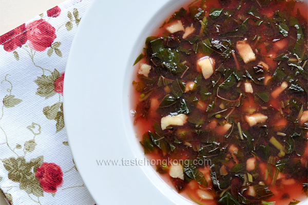 Amaranth Fish Potage