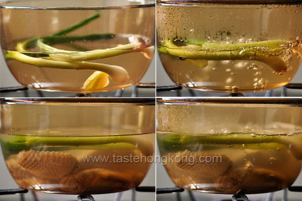 Blanching Chicken Wings