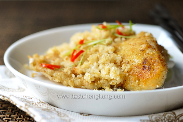 Fish Fillet with Soybean Crumbs