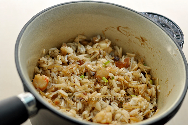 Rice Steamed in Lotus Leaf Step by Step