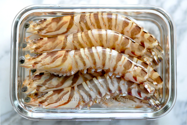 Ingredients for Rice Steamed in Lotus Leaf