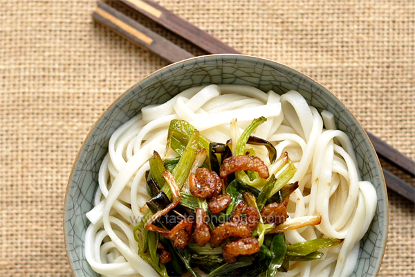 Wheat Noodles with Spring Onion Oil + An Amazon Gift Voucher