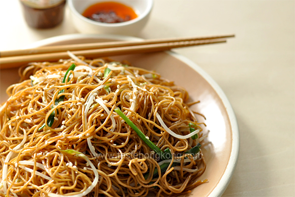 Soy Sauce Fried Noodles aka Chow Mein