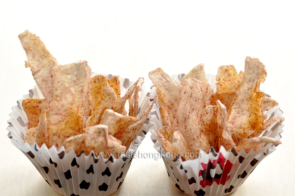 Roasted Taro Chips with Five-Spice Powder