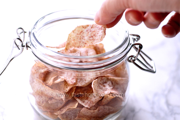 Roasted Taro Chips