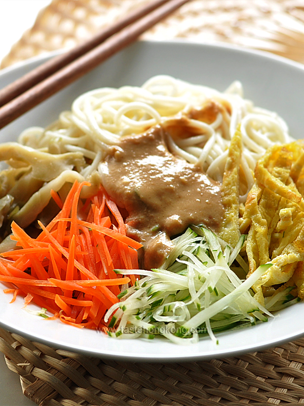 Cold Noodles with Sesame Dressing, Chinese Style