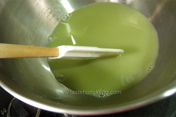 How to Make Green Tea (Matcha) Pudding