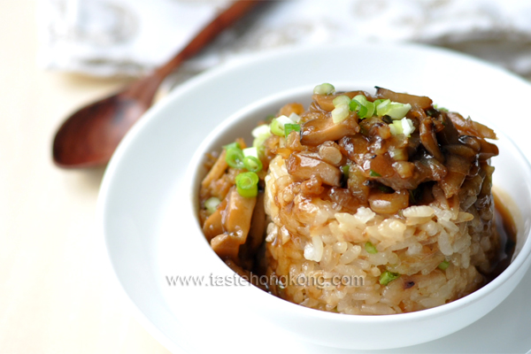 Taiwanese Sticky Rice Cupcakes, Vegetarian Style