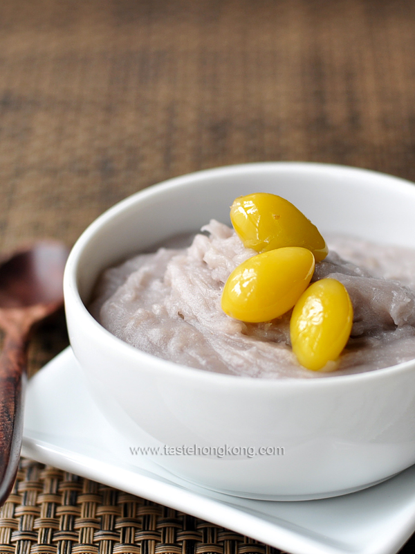 Yam Paste with Coconut Oil, Teochew (Chiu Chow) and Vegetarian Style