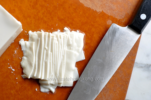 Thinly Sliced Soft Tofu