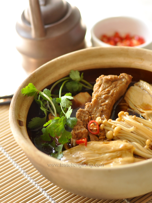 Dried Bean Curd Sticks with Bak Kut Teh