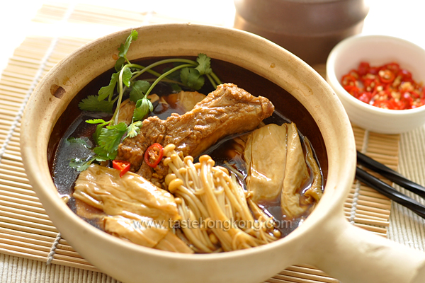 Dried Bean Curd Sticks with Bak Kut Teh