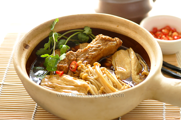 Dried Bean Curd Sticks and Bak Kut Teh