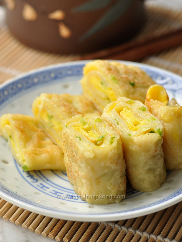 Egg Pancake Rolls, Chinese and Taiwanese Breakfast