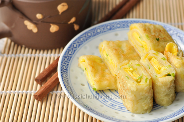 Egg Pancake Rolls, Chinese and Taiwanese Breakfast