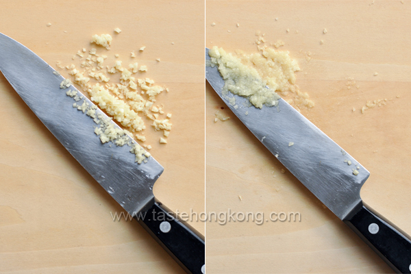 Salmon Fillet with Maple Syrup and Garlic Paste