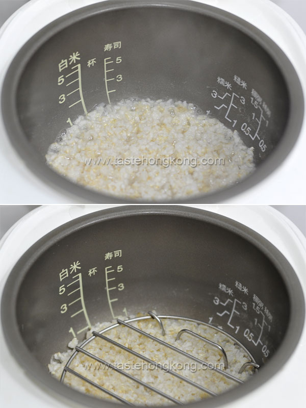 How To Steam Rice 