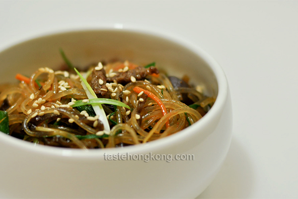 Korean Stir-Fried Vermicelli, Japchae