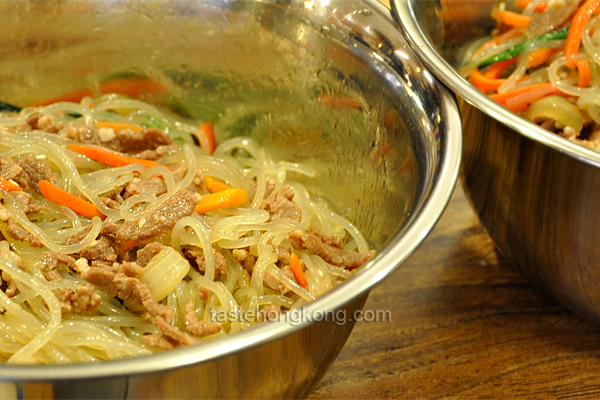 Korean Stir-Fried Vermicelli, Japchae