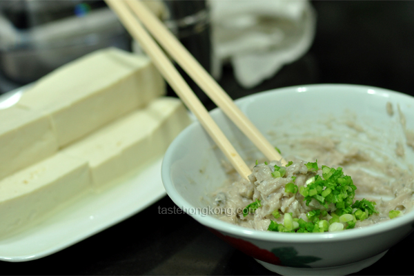 Fish Paste for Making Stuffed Tofu