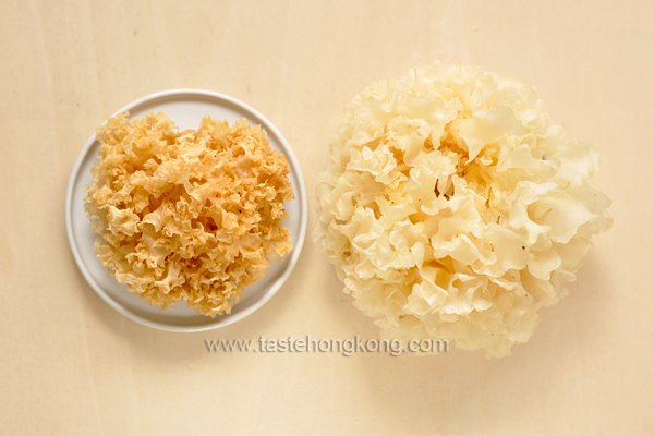 White Fungus - Before and After Soaked